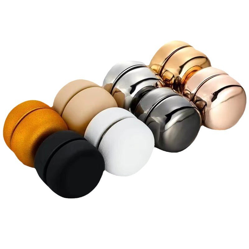 Hijab Magnet Clip 2er Set Schal Tuchverschluss ohne Nadel silber magnetisch