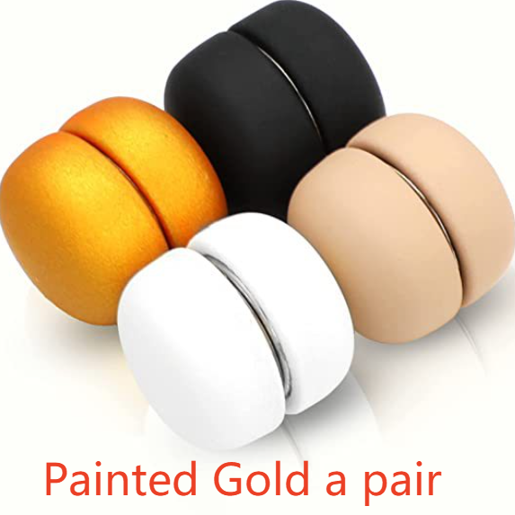 Hijab Magnet Clip 2er Set Schal Tuchverschluss ohne Nadel silber magnetisch