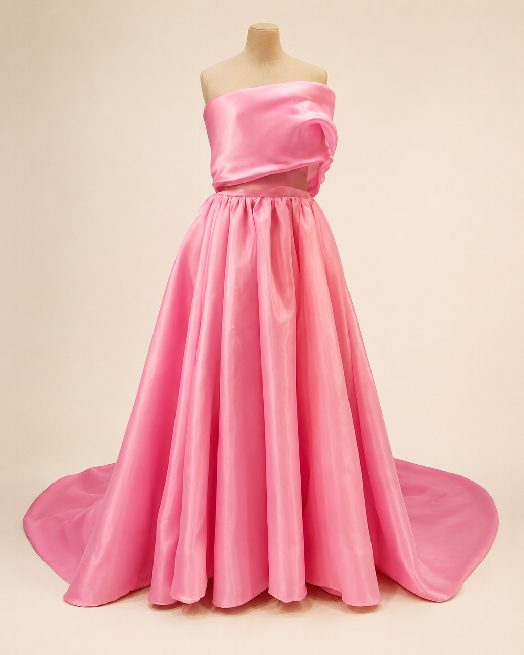Coral Pink Ballkleid, Produktfoto