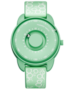 Kinderuhr Magneto Watch Bubbles Green Silikonarmband grün Magnetkugeln Lernuhr