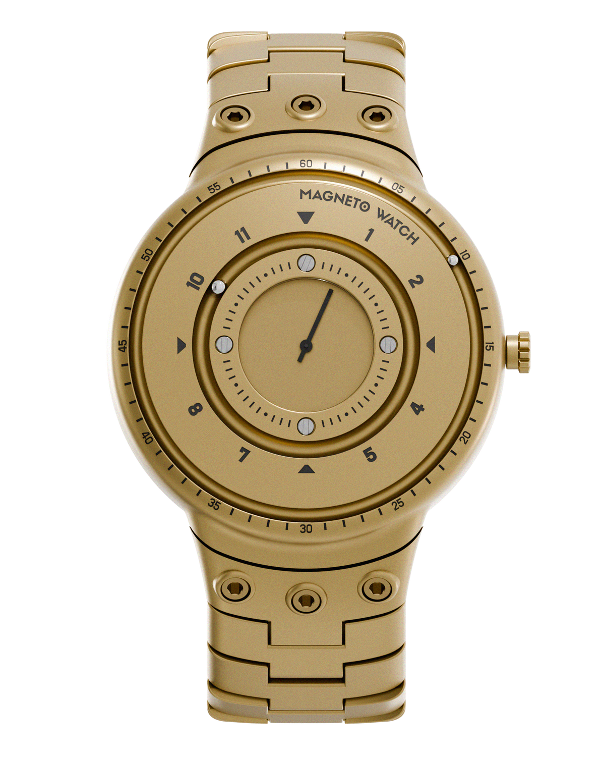 Herrenuhr Magneto Watch Precisio Gold Limited Edition 200 Stück Magnetkugeln