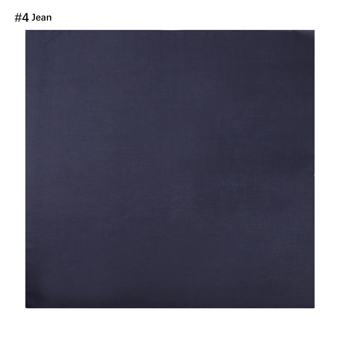 Hijab Kopftuch quadratisch 110 cm Polyester schwarz einfarbig Damen Tuch leicht